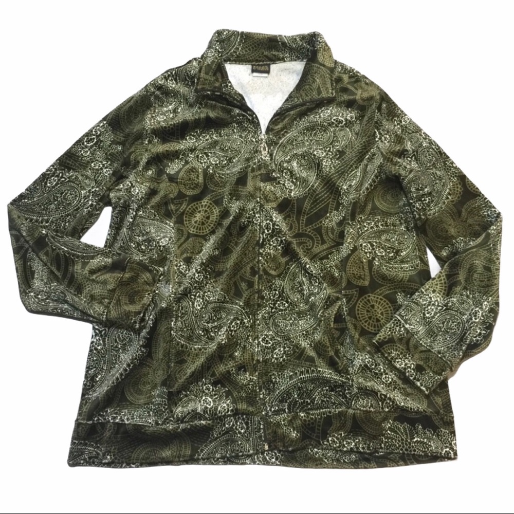 Salon Studio by Haband Zip Jacket
